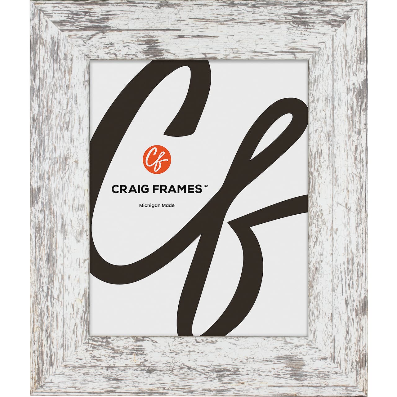Craig Frames American Barn Alabaster White Picture Frame